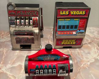 Vintage Portable Slot Machine Collection