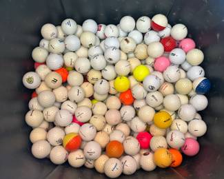 Lot of Golf Balls