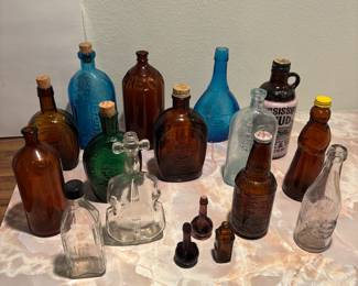 Vintage Collection of Bottles