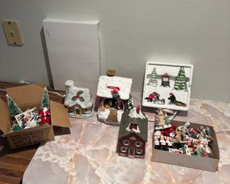 Hawthorne Village Christmas Decor
