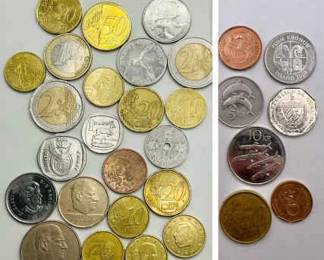 Foreign Coins including Euros