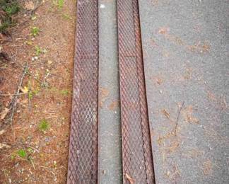 (2) 9ft Steel Ramps