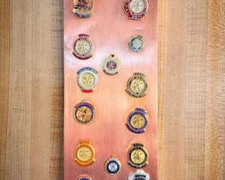 Decorative Sheet Metal Workers International Association Pin Display
