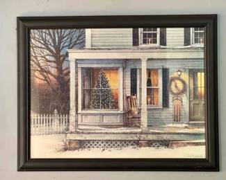 John Rossini Framed Winter Print