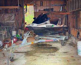 Kawasaki STX-12F Jet Ski & Trailer