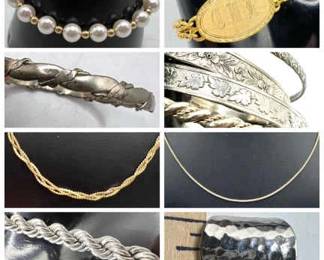Costume Jewelry ft. Park Lane Ring Size 6 & Vintage Faux Pearl Bracelet