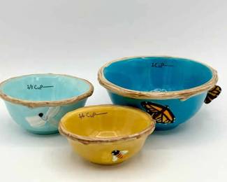 Pier 1 Decorative Measuring Cups Set