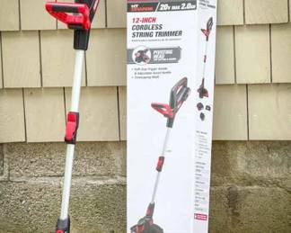 Hyper Tough 12-Inch 20V Cordless String Trimmer