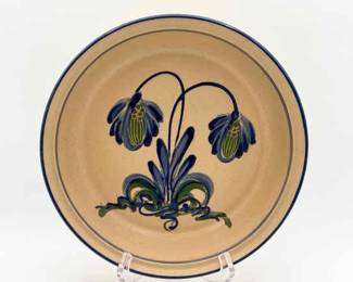 Hand-Painted Stoneware Baking Dish