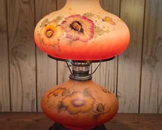Vintage Gone With The Wind Lamp