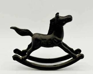 Cast Iron Rocking Horse