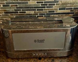 Russell Hobbs TRL9300GYR Long Slot 2-Slice Toaster