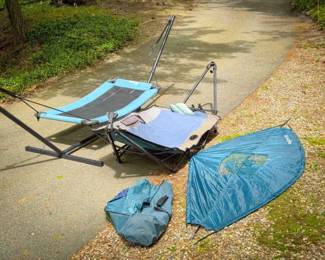 Skycurve Hammock Swing & Collapsible Canopy Hammock