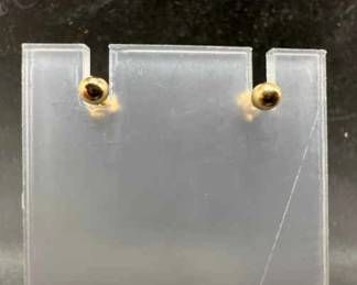 14K Gold Stud Earrings