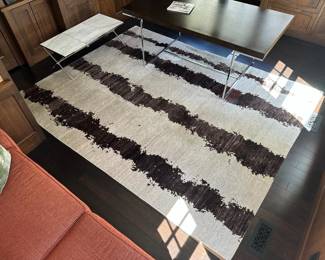 Abstract Stripe Area Rug Lead
