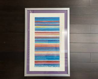 Morris Dahan Striped watercolor LEAD