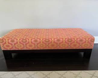 Mitchell Gold Upholstered BenchOttoman LEAD