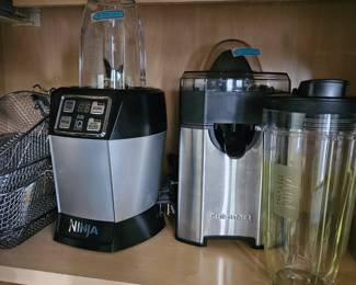 *Ninja blender 
*Cuisinart juicer 