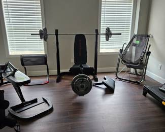 *Excercise equipment 