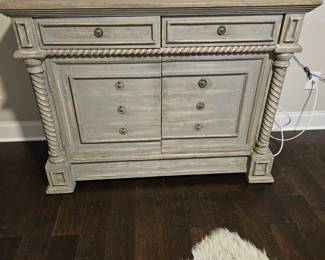 *Vintage inspired buffet hutch