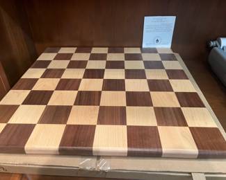 Wood checker Board