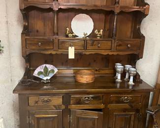 Large Wood Hutch