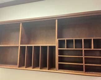 Large wood cubby