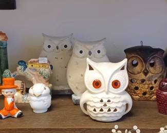 Vintage Owls