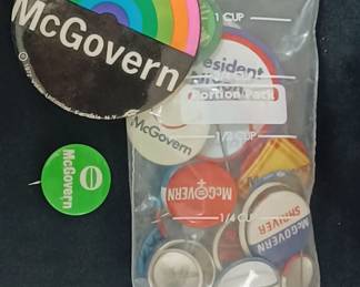 Vintage Collection Political Campaign pins