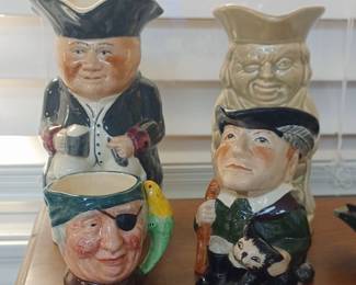 Vintage Toby Mugs!