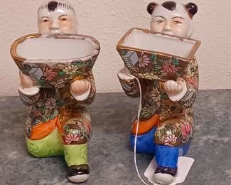 Vintage Asian Salt Cellars