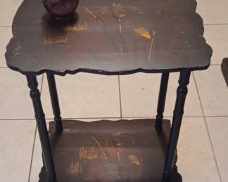 Vintage Asian Table