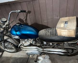 1971 Triumph motorcycle
