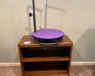 Dog grooming stand/table for small dogs + miscellaneous furniture