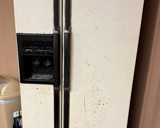 Still works! Reliable Kenmore basement/garage refrigerator.