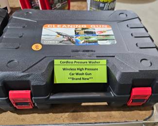 CORDLESS PRESSURE WASHER