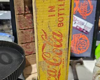WOODEN COCA COLA CRATE