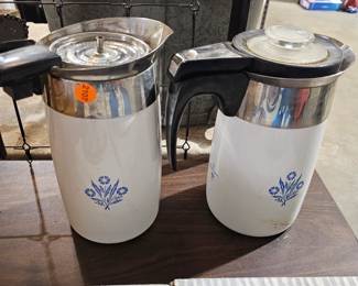 CORNING WARE COFFEE POTS