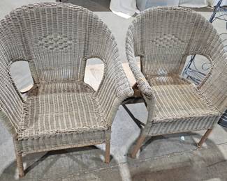 WICKER CHAIRS