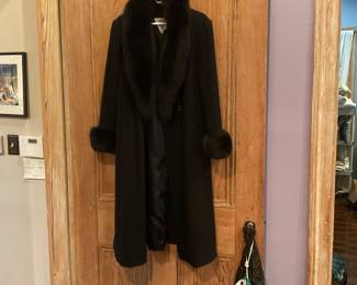 Black coat