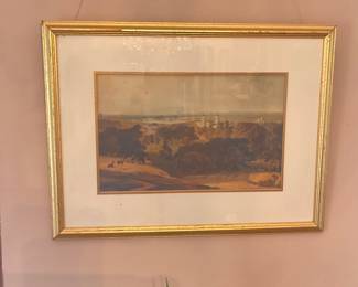 Framed landscape