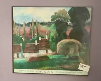 Gauguin poster the Metropolitan Museum