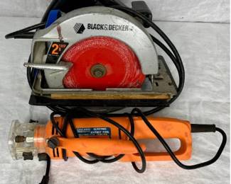 Corded Circular Saw and Cutout Tool