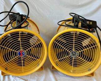 Two Strongway 12" Utility Blowers Model STFJ-30 Lot 2