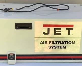 JET Air Filtration System Model AFS 1000B Lot 2 with remote