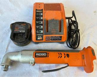 Ridgid Cordless 12V Right Angle 1/4" Impact Driver, Battery and Charger Model R82233
