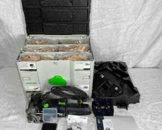 Festool Domino DF500 Joining Machine and Assortment of Beechwood