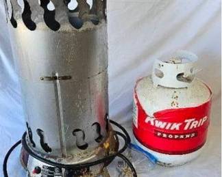 Workforce Propane Heater and 20 lb Propane Tank