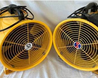 Two Strongway 12" Utility Blowers Model STFJ-30 Lot 1