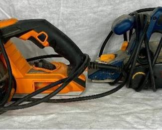 Corded Handheld Planers (Ryobi and Triton)